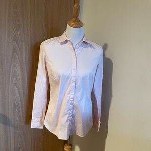 Ann Taylor - Women’s Light Pink Button-down - Size 6